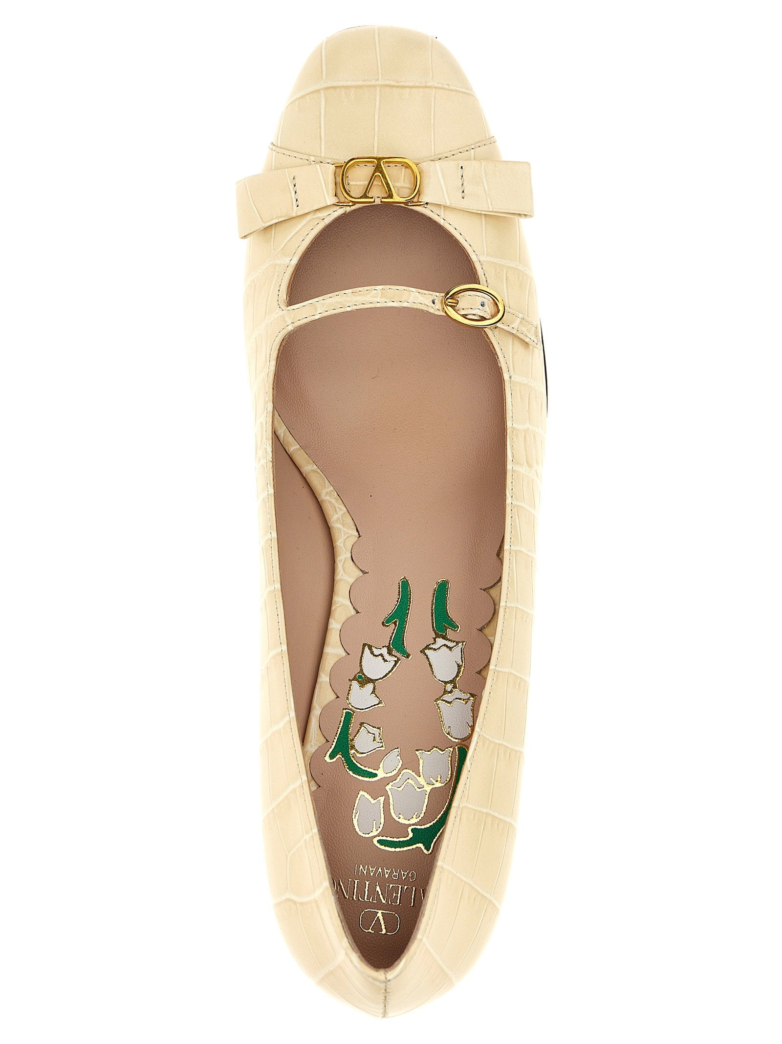 Valentino Garavani Bowow Pumps White