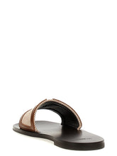 Valentino Garavani Vlogo Sandals Brown