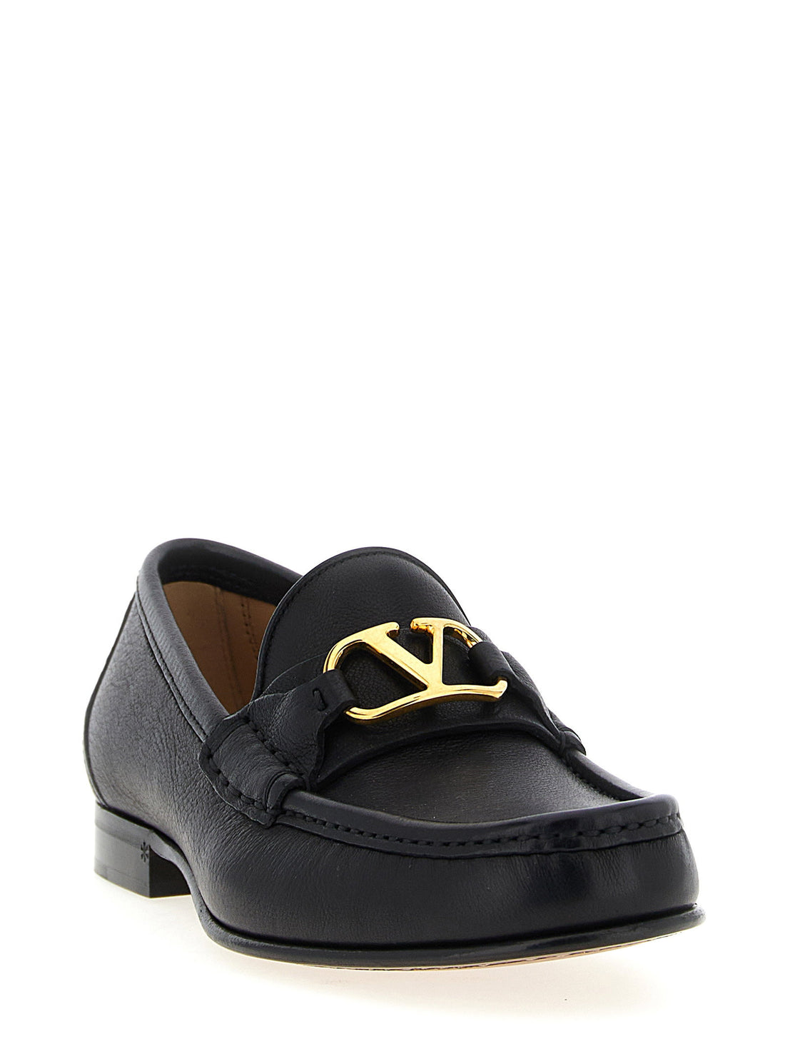 Valentino Garavani Vlogo Signature Loafers Black