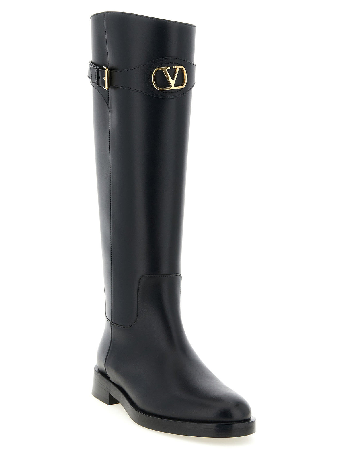 Valentino Garavani Vlogo Signature Boots Black  