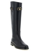 Valentino Garavani Vlogo Signature Boots Black  