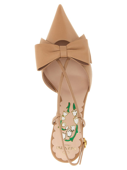 Valentino Garavani Bowow Slingback Pink