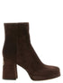 Valentino Garavani Fawcette Ankle Boots Brown