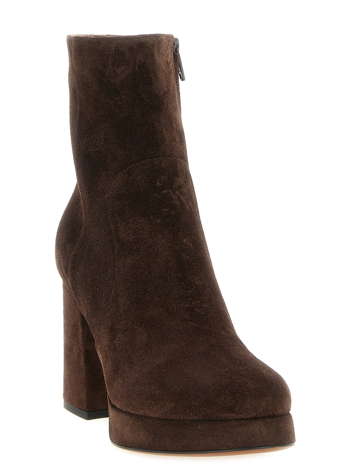 Valentino Garavani Fawcette Ankle Boots Brown