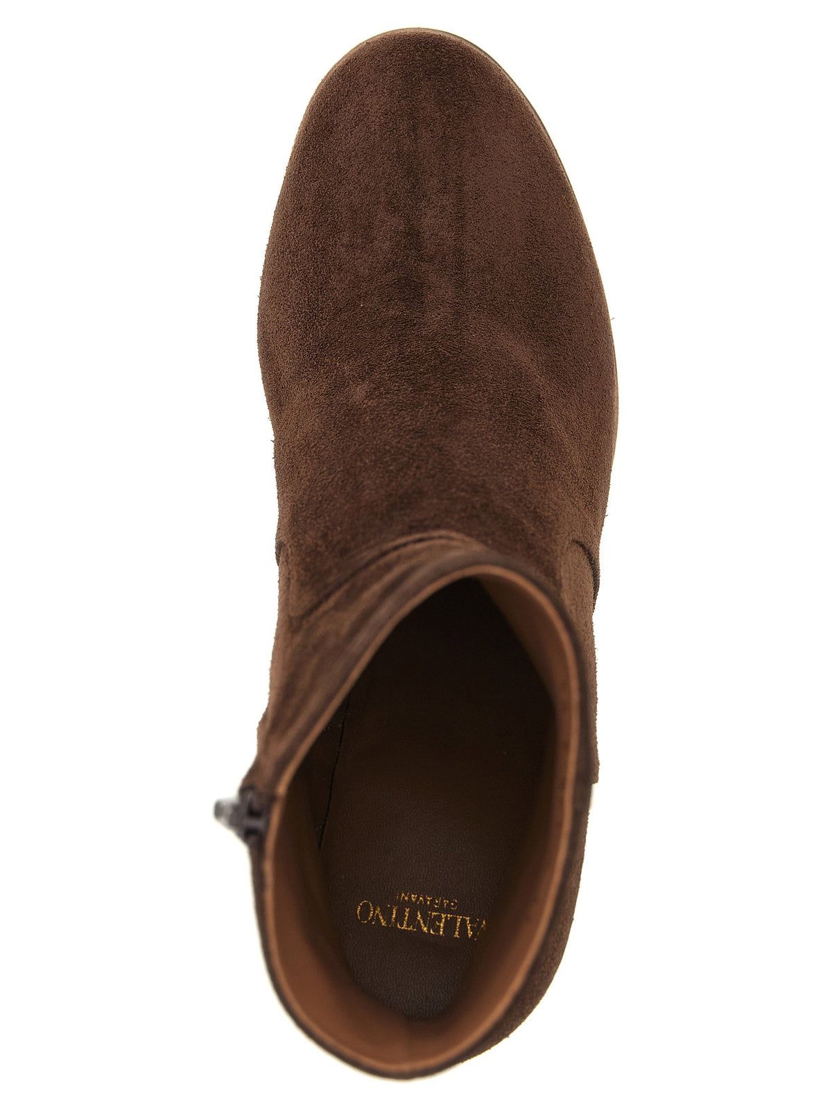 Valentino Garavani Fawcette Ankle Boots Brown