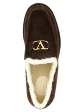 Valentino Garavani Vlogo Signature Loafers Brown