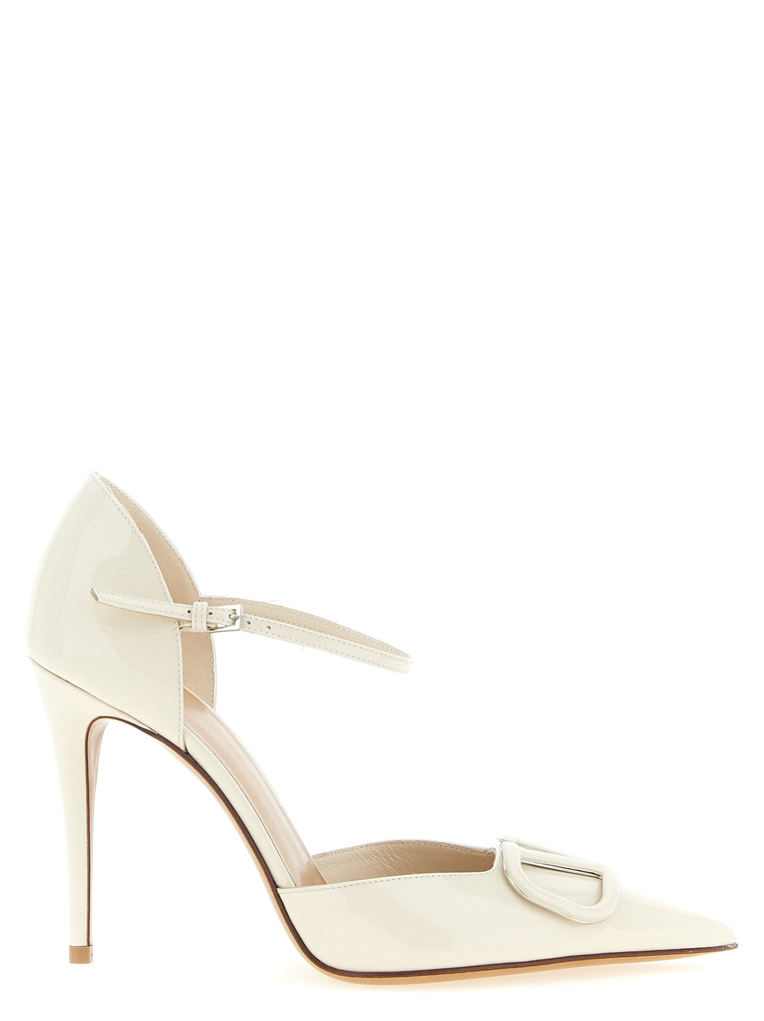 Valentino Garavani Dorsay Pumps White