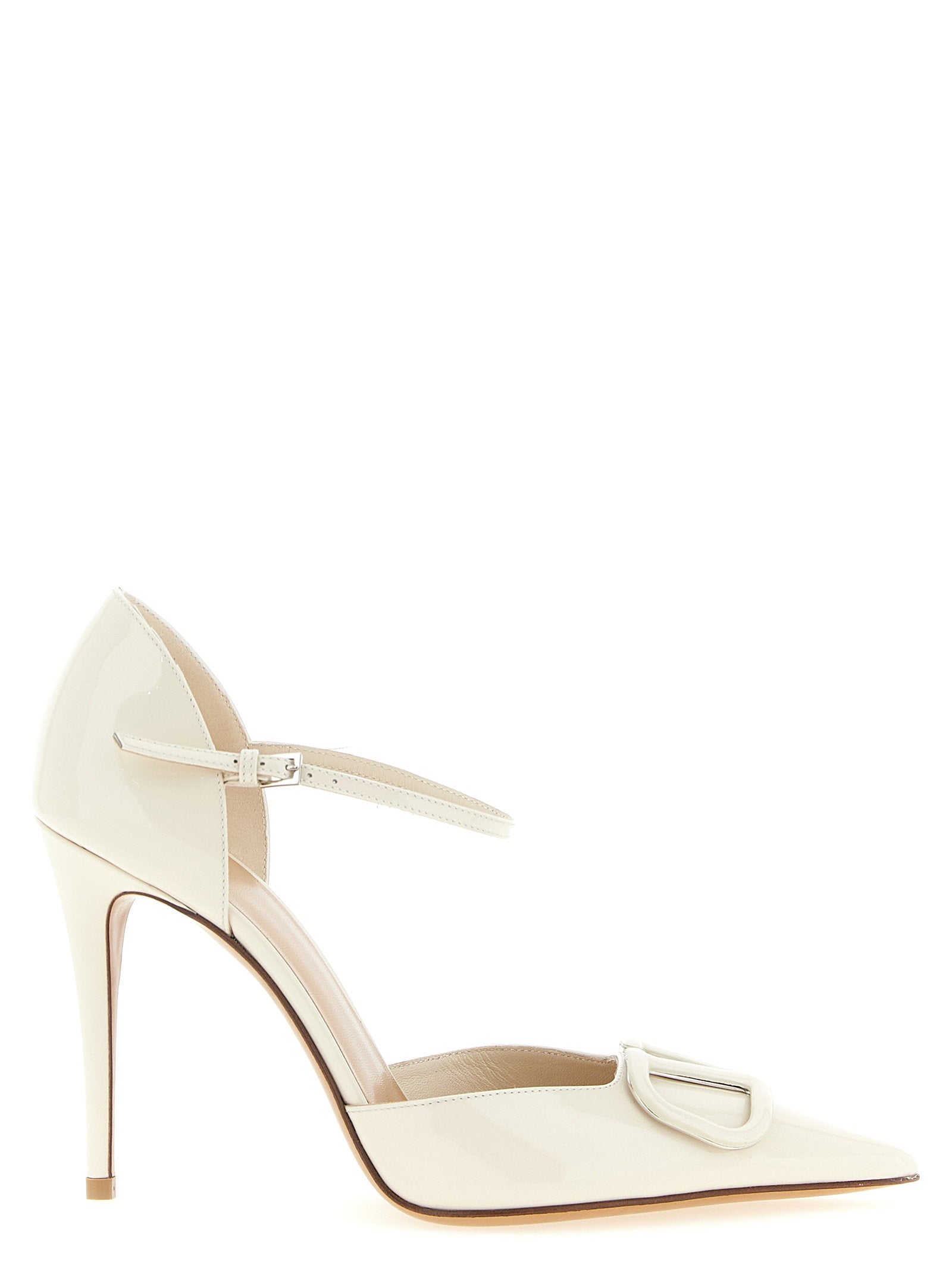 Valentino Garavani Dorsay Pumps White