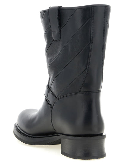 Valentino Garavani Rayons Ankle Boots Black