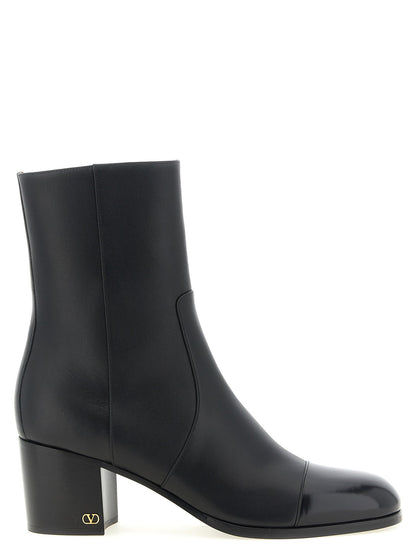 Valentino Garavani Zimmy Ankle Boots Black