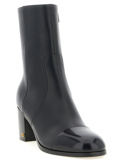 Valentino Garavani Zimmy Ankle Boots Black