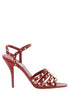 Valentino Garavani Rockstud Sandals Red
