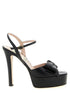 Valentino Garavani Bowow Sandals Black  