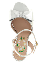 Valentino Garavani Bowow Sandals Silver