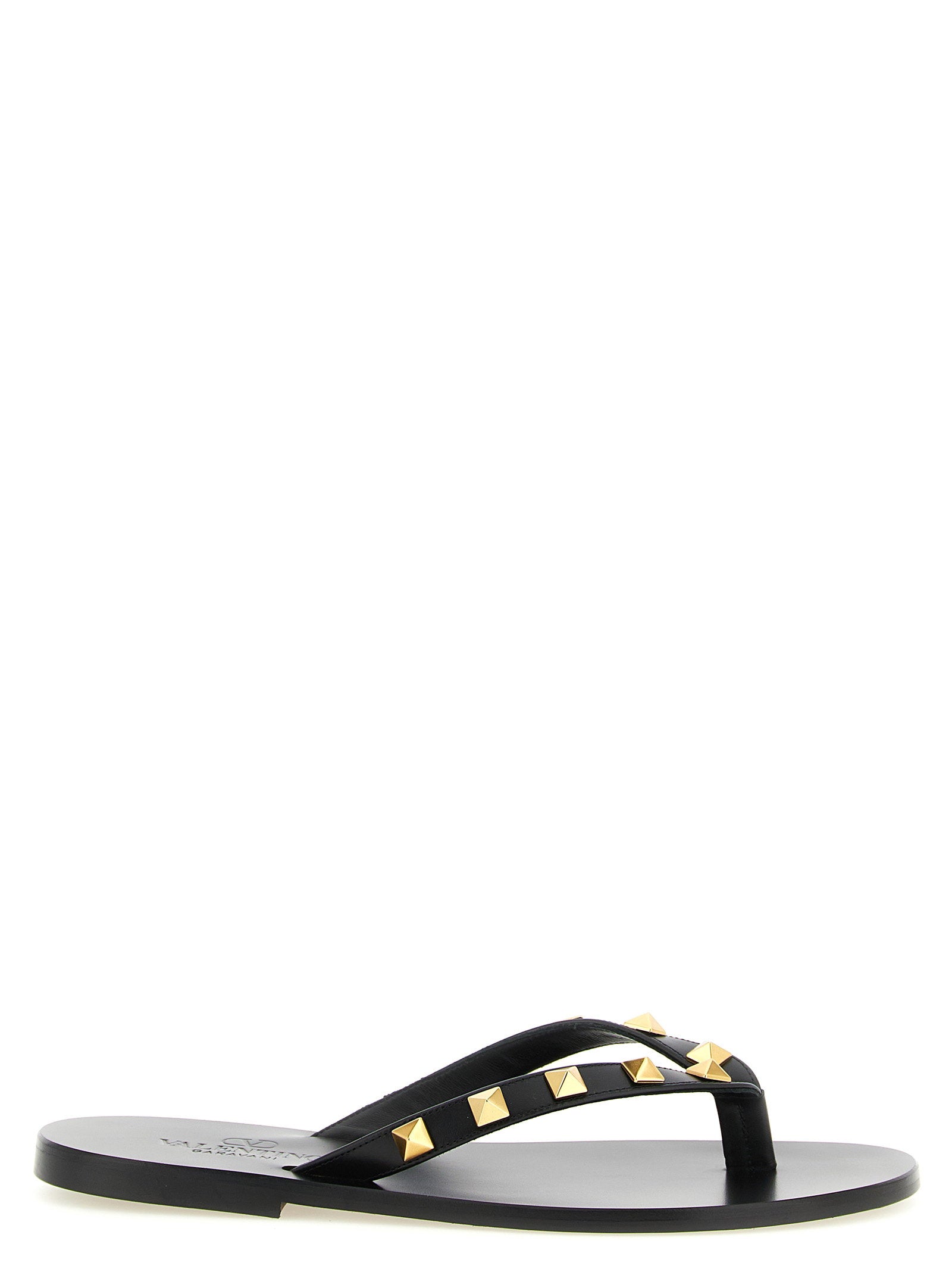 Valentino Garavani Rockstud Sandals Black