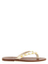 Valentino Garavani Thong Rockstud Sandals White