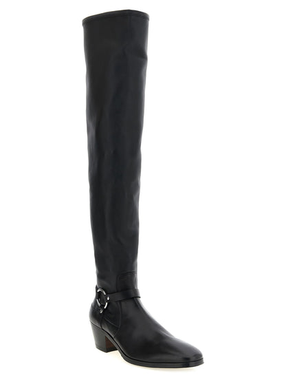 Tom Ford Cuissarde Boots Black