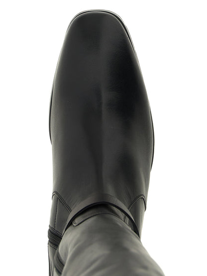 Tom Ford Cuissarde Boots Black