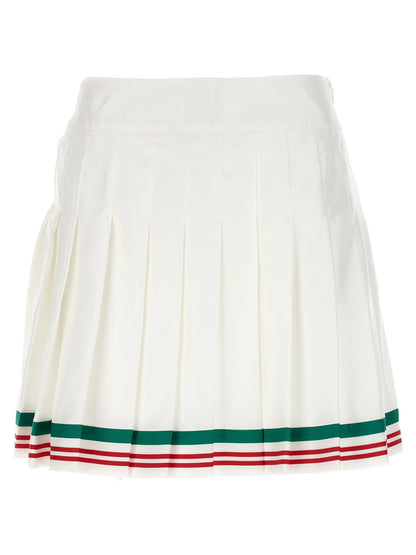 Casablanca Casa Way Skirt White