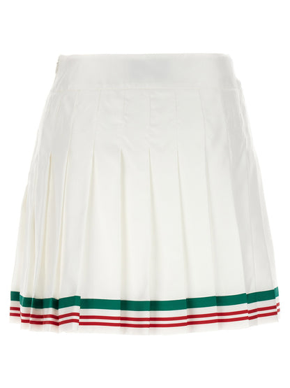 Casablanca Casa Way Skirt White