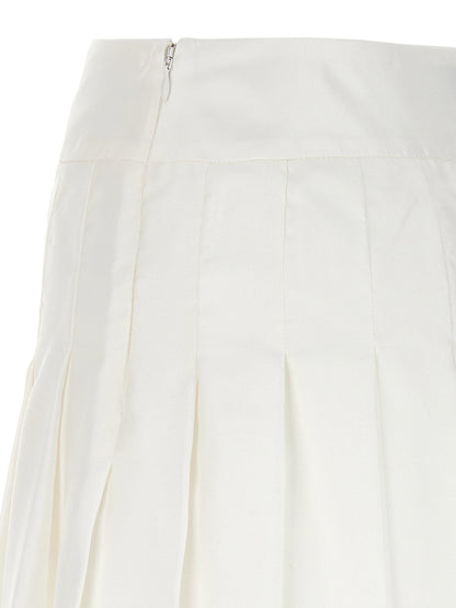 Casablanca Casa Way Skirt White