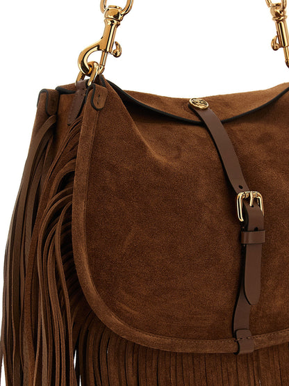 Etro Pony Medium Shoulder Bag Brown