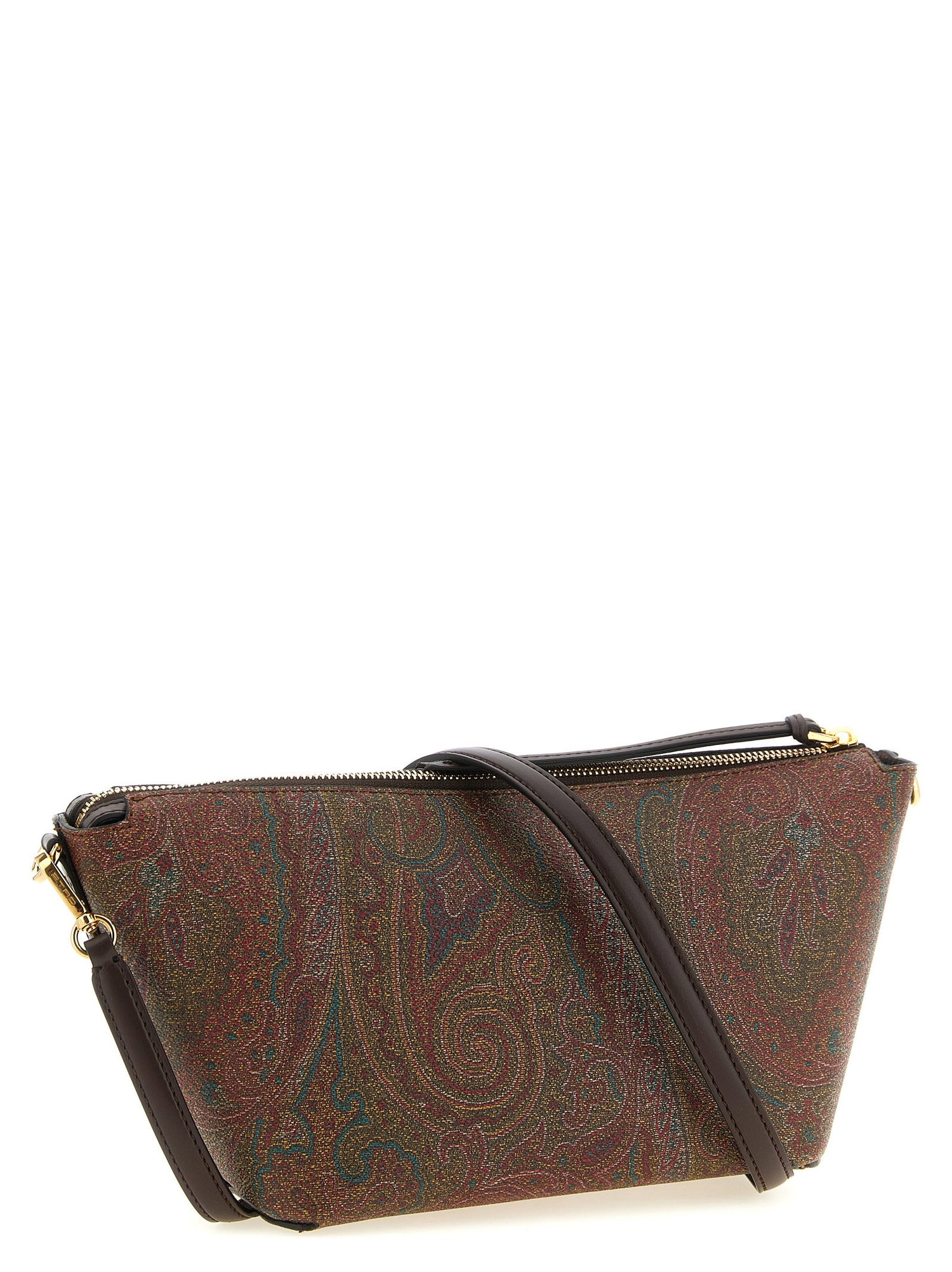 Etro Essential Arnica Crossbody Bag Brown