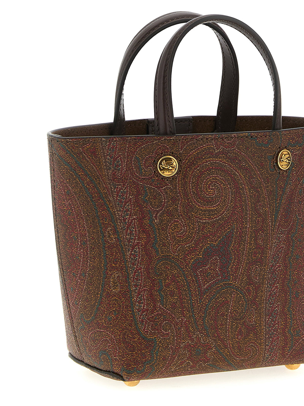 Etro Essential Mini Shopping Bag Multicolor