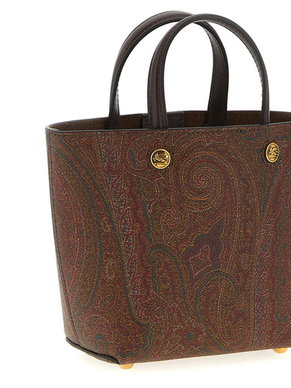 Etro Essential Mini Shopping Bag Multicolor