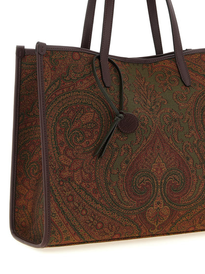 Etro Love Trotter Large Shopping Bag Multicolor