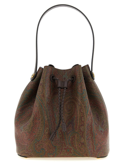 Etro Arnica Small Bucket Bag Brown