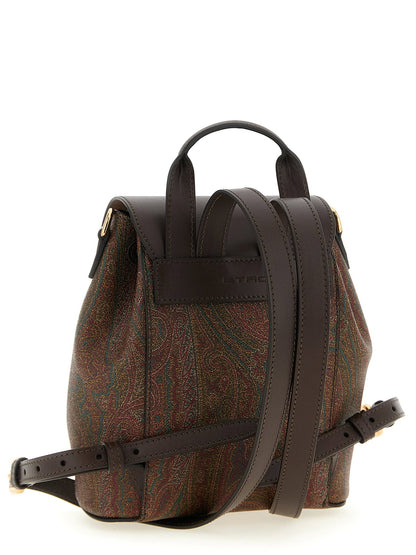 Etro Essential Small Backpack Multicolor