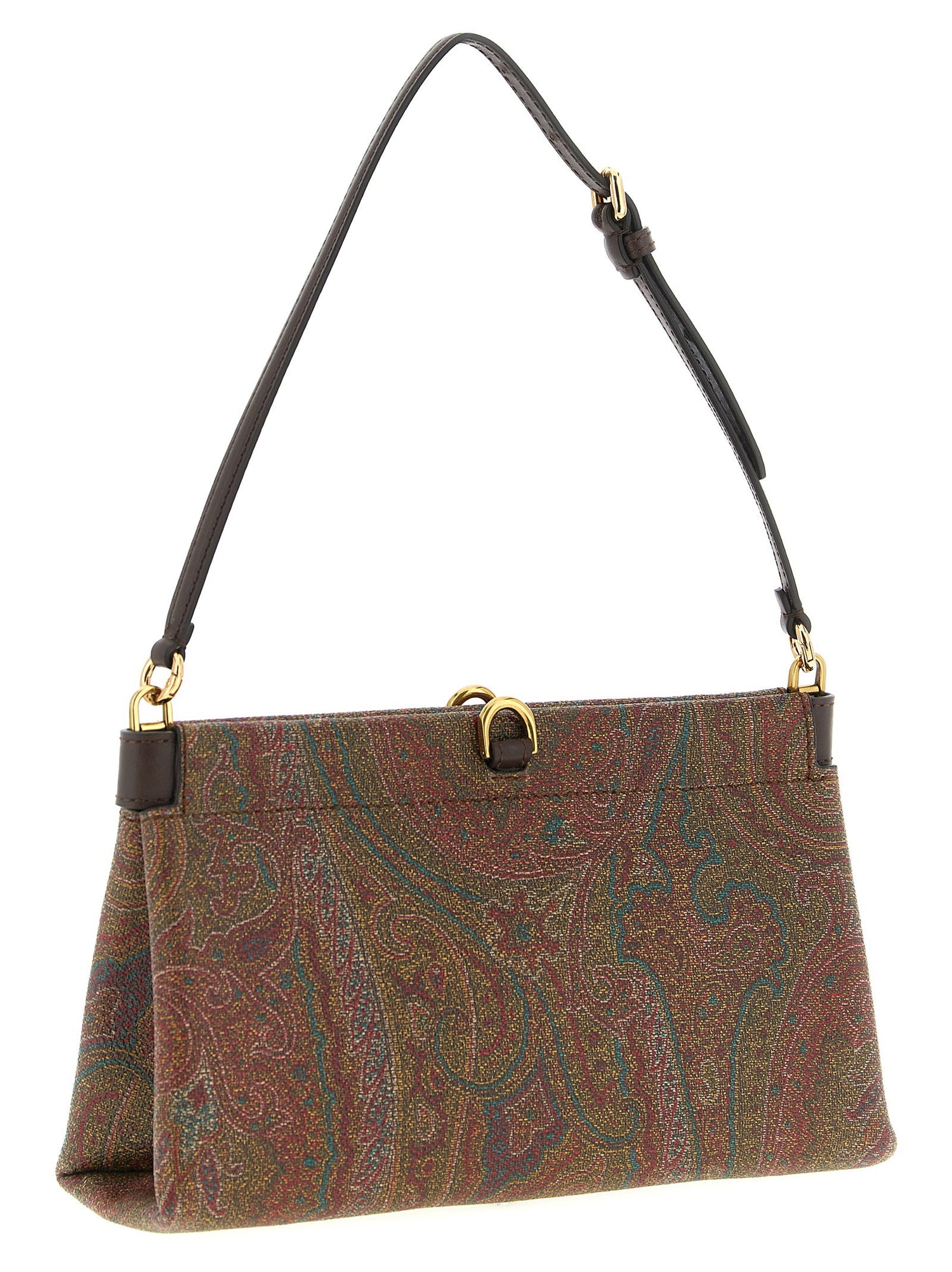 Etro Talk Mini Clutch Brown
