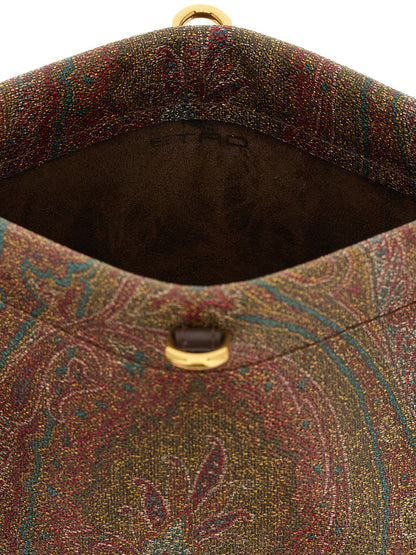Etro Talk Mini Clutch Brown