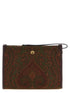 Etro Medium Jacquard Pouch Multicolor