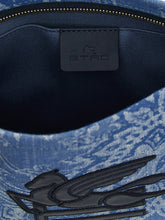 Etro Paisley Clutch Light blue