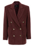 Etro Double-breasted Blazer Bordeaux