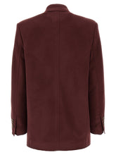 Etro Double-breasted Blazer Bordeaux
