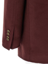 Etro Double-breasted Blazer Bordeaux