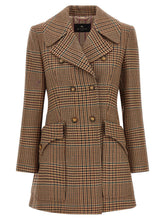 Etro Prince Of Wales Coat Brown