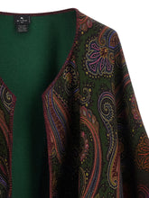 Etro Reversible Paisley Dégradé Cape Multicolor