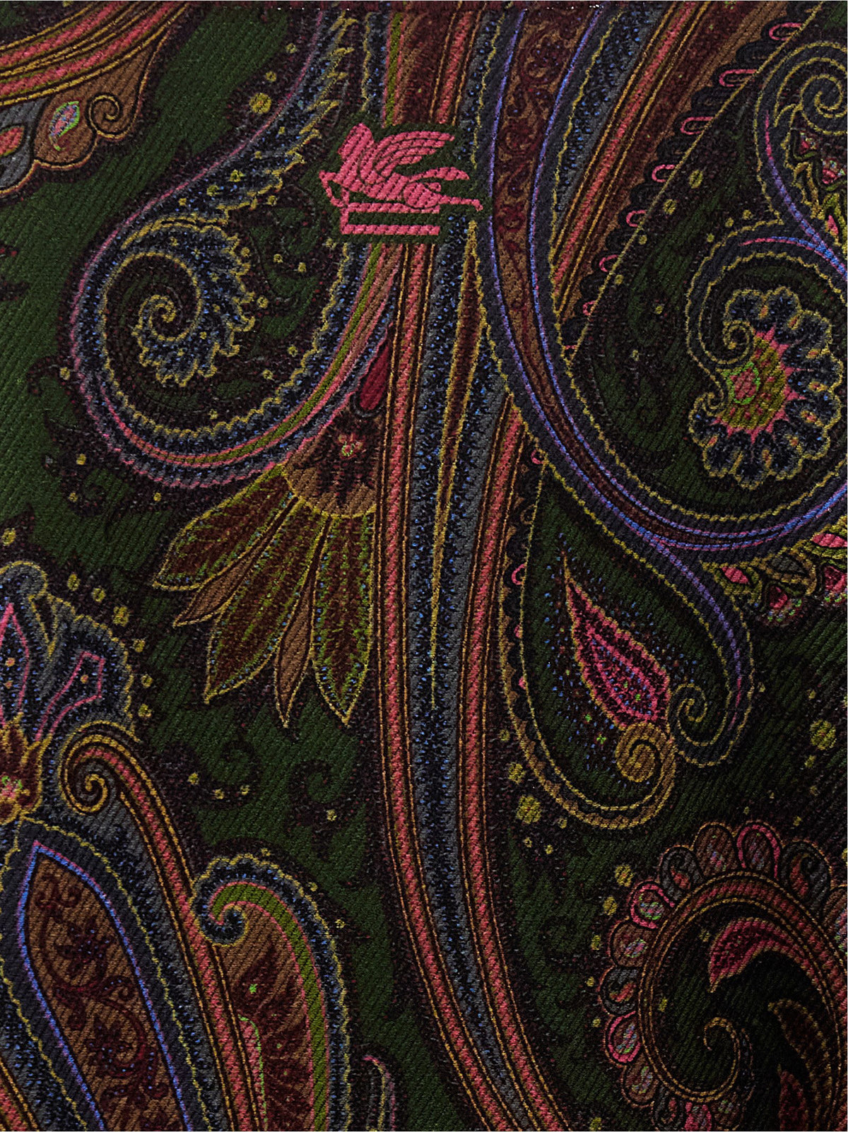 Etro Reversible Paisley Dégradé Cape Multicolor