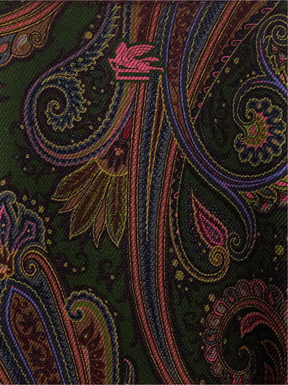 Etro Reversible Paisley Dégradé Cape Multicolor