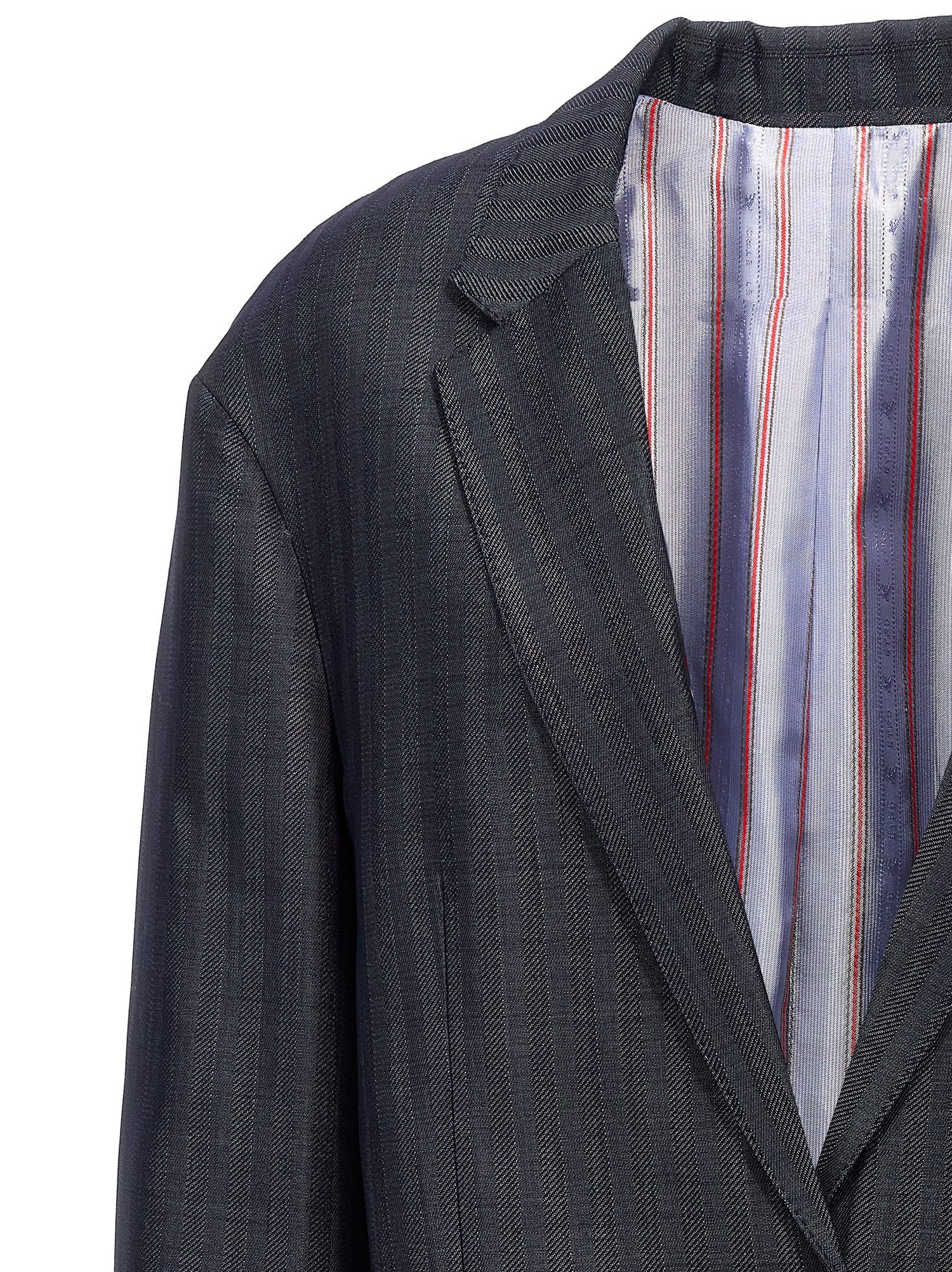 Etro Pegaso Single-breasted Blazer Blue