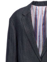 Etro Pegaso Single-breasted Blazer Blue