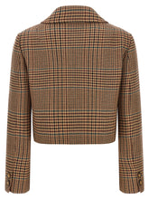 Etro Prince Of Wales Blazer Brown