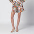 Etro Paisley Print High-Waist Shorts Multicolor
