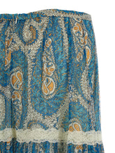 Etro Lace Insert Skirt Light blue