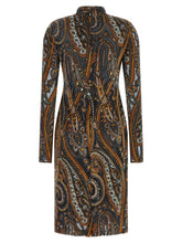 Etro Jacquard Chenille Dress Multicolor