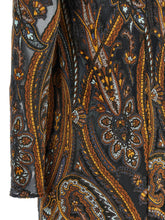 Etro Jacquard Chenille Dress Multicolor